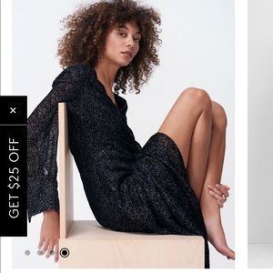 BNWT Deep V Burn out dress